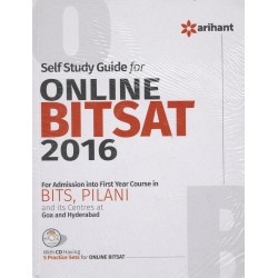 Self Study Guide for ONLINE BITSAT 2016 Self Study Guide for ONLINE BITSAT 2016